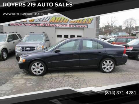2005 Volvo S60 for sale at ROYERS 219 AUTO SALES in Dubois PA