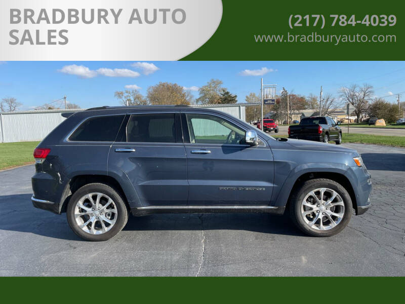 2021 Jeep Grand Cherokee for sale at BRADBURY AUTO SALES in Gibson City IL