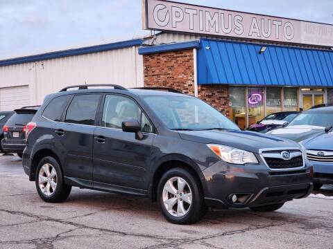 2014 Subaru Forester for sale at Optimus Auto in Omaha NE