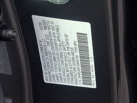 2025 Honda Odyssey Touring