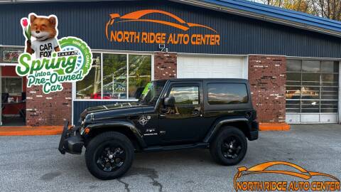 2016 Jeep Wrangler for sale at North Ridge Auto Center LLC in Madison OH