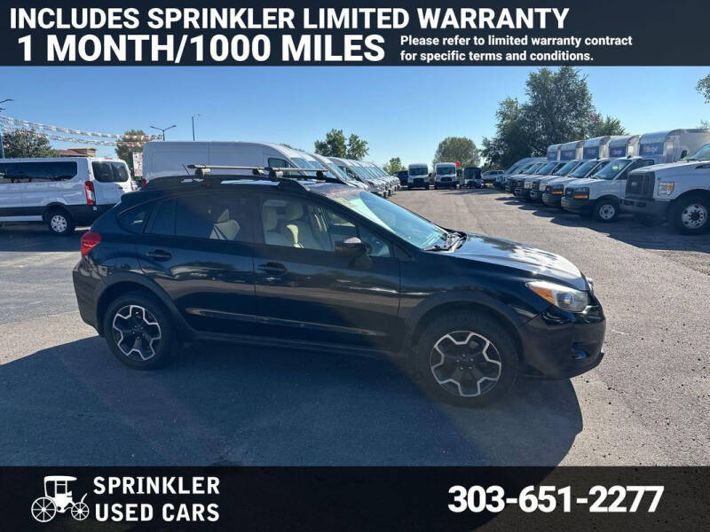2015 Subaru XV Crosstrek for sale at Sprinkler Used Cars in Longmont CO