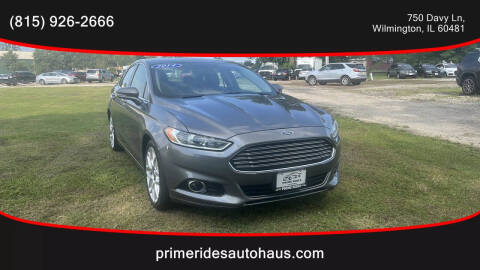 2014 Ford Fusion for sale at Prime Rides Autohaus in Wilmington IL