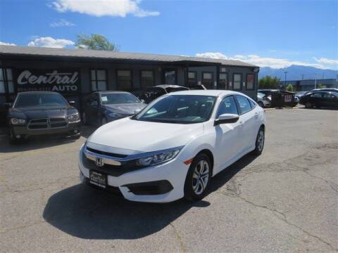 2016 Honda Civic for sale at Central Auto in South Salt Lake UT