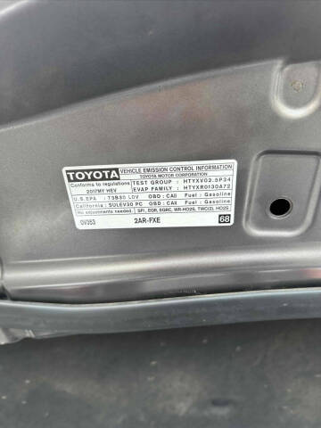 2017 Toyota Camry Hybrid