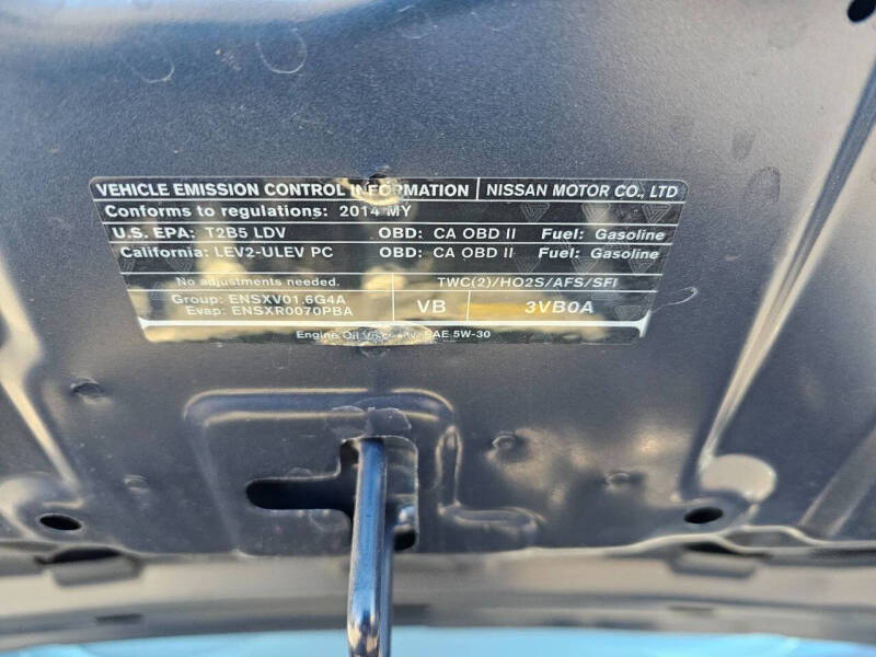 2014 Nissan Versa 1.6 S