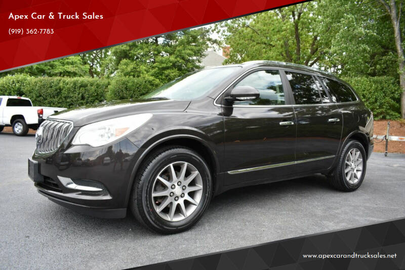 2014 Buick Enclave for sale at Apex Car & Truck Sales in Apex NC