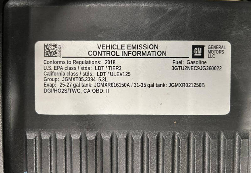 2018 GMC Sierra 1500