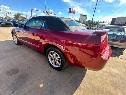 2007 Ford Mustang for sale at Buy-Fast Autos in Houston TX