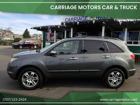 2008 Acura MDX for sale at Carriage Motors Car & Truck in Santa Rosa CA