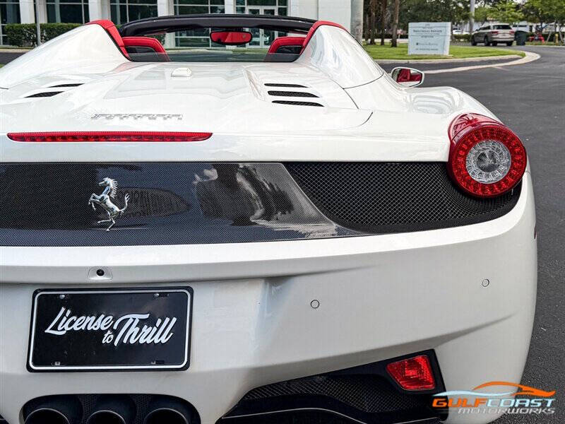 2014 Ferrari 458 Spider