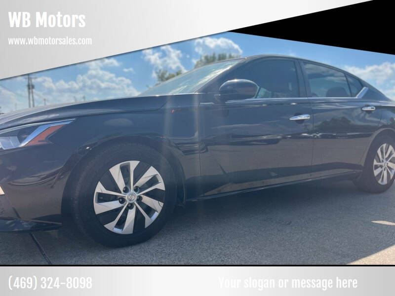 2019 Nissan Altima for sale at WB Motors in Lewisville TX