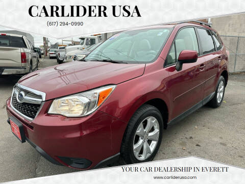 2015 Subaru Forester for sale at Carlider USA in Everett MA