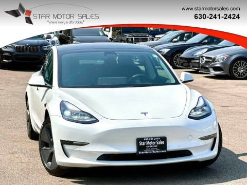 2022 Tesla Model 3 for sale at Star Motor Sales in Downers Grove IL