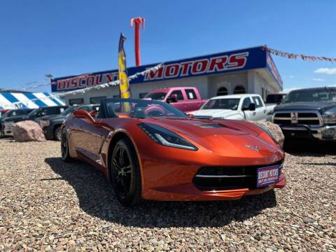 2016 Chevrolet Corvette for sale at Discount Motors in Pueblo CO