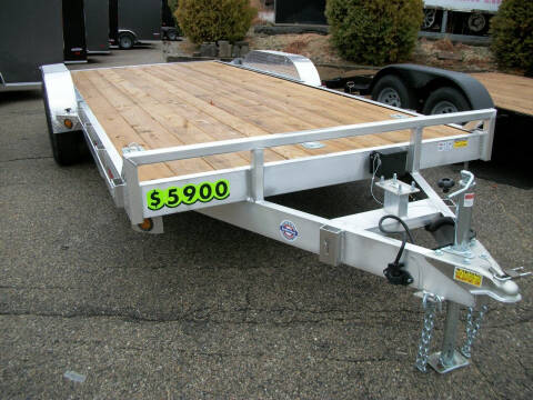 2021 Quality Steel 7X18 Aluminum Car/Equipment Ha