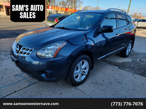 2015 Nissan Rogue Select for sale at SAM'S AUTO SALES in Chicago IL