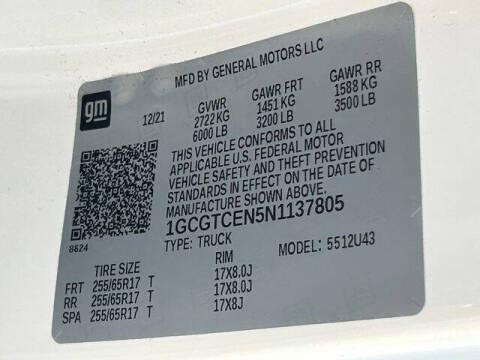 2022 Chevrolet Colorado