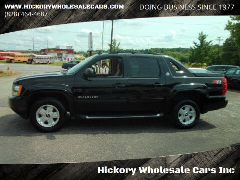2013 Chevrolet Avalanche for sale at Hickory Wholesale Cars Inc in Newton NC