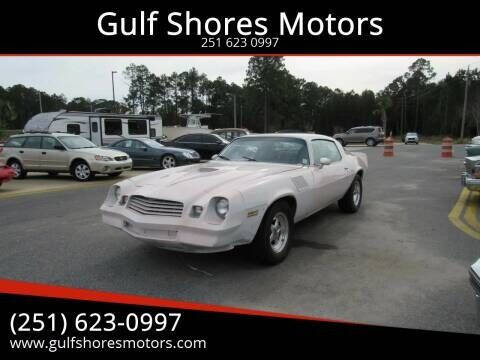 1979 Chevrolet Camaro for sale at Gulf Shores Motors in Gulf Shores AL