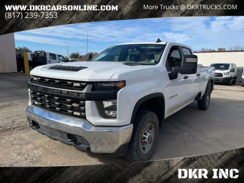 2021 Chevrolet Silverado 2500HD for sale at DKR INC in Arlington TX