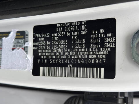 2022 Kia Sorento S