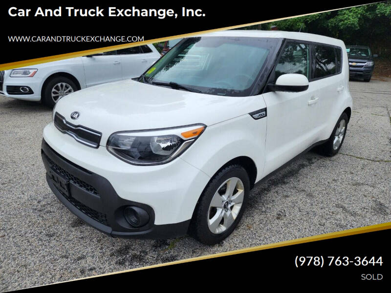2019 Kia Soul for sale at Car and Truck Exchange, Inc. in Rowley MA