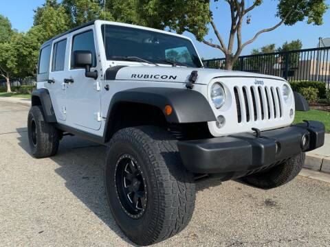 2016 Jeep Wrangler Unlimited for sale at Brothers Wholesale Auto in Montclair CA