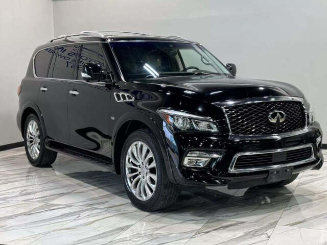 2017 INFINITI QX80 for sale at IMD MOTORS, INC in Dallas, TX