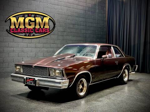 1978 Chevrolet Malibu for sale at MGM CLASSIC CARS in Addison IL