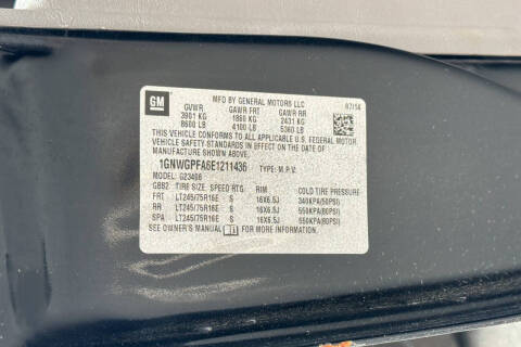 2014 Chevrolet Express LS 2500