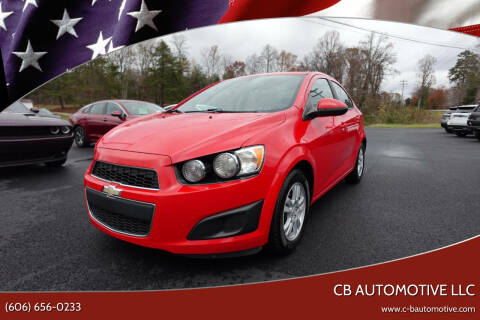 2016 Chevrolet Sonic for sale at CB Automotive LLC in Corbin KY