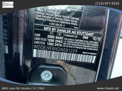 2013 Mercedes-Benz CL-Class CL 550 4MATIC