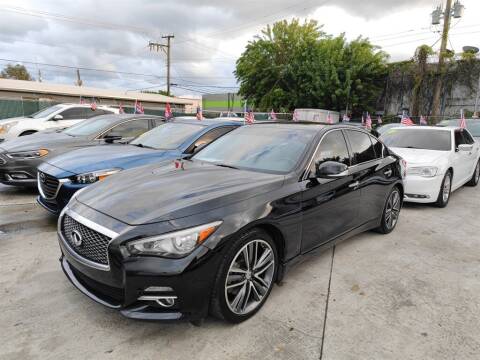 2014 Infiniti Q50 for sale at JM Automotive in Hollywood FL