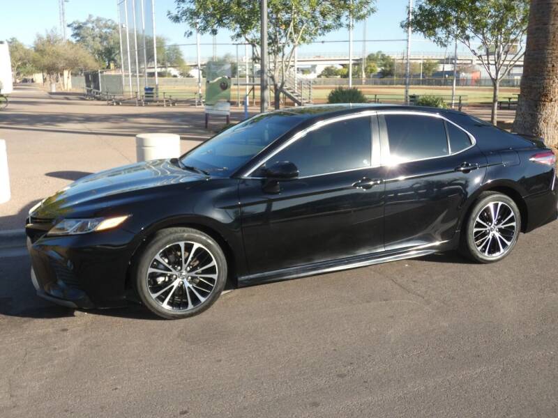 2018 Toyota Camry for sale at J & E Auto Sales in Phoenix AZ