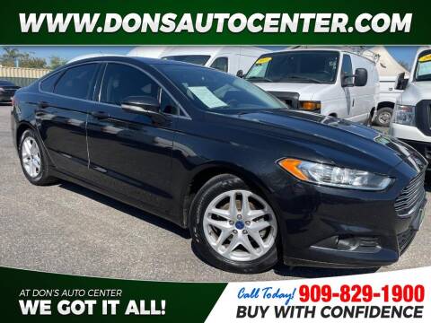 2015 Ford Fusion for sale at Dons Auto Center in Fontana CA