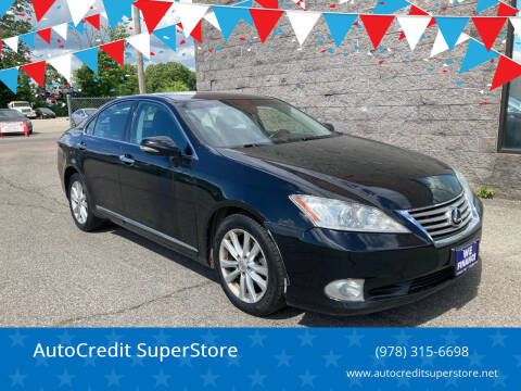 2010 Lexus ES 350 for sale at AutoCredit SuperStore in Lowell MA