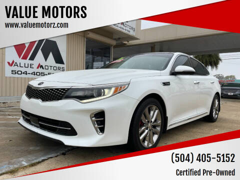 2016 Kia Optima for sale at VALUE MOTORS in Kenner LA