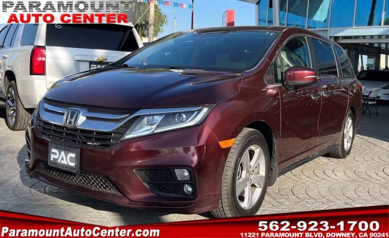 2019 Honda Odyssey for sale at PARAMOUNT AUTO CENTER in Downey CA
