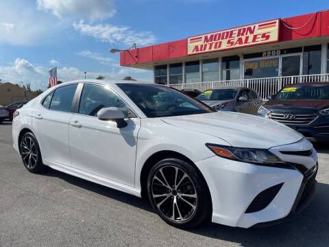 2020 Toyota Camry for sale at Modern Auto Sales in Hollywood FL