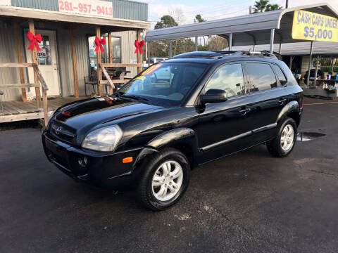 2007 Hyundai Tucson for sale at Texas 1 Auto Finance in Kemah TX