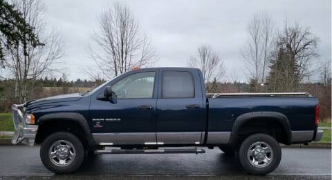 2005 Dodge Ram 3500 for sale at CLEAR CHOICE AUTOMOTIVE in Milwaukie OR