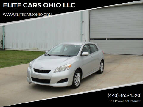 2011 Toyota Matrix for sale at ELITE CARS OHIO LLC in Solon OH