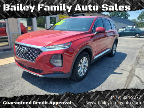 2019 Hyundai Santa Fe for sale at Bailey Family Auto Sales in Lincoln AR