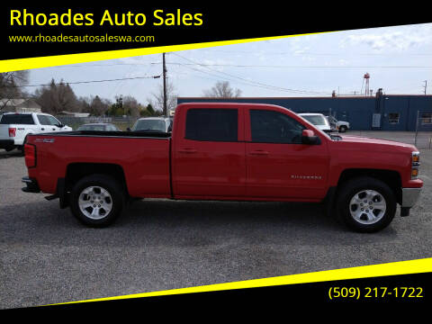 2015 Chevrolet Silverado 1500 for sale at Rhoades Auto Sales in Spokane Valley WA