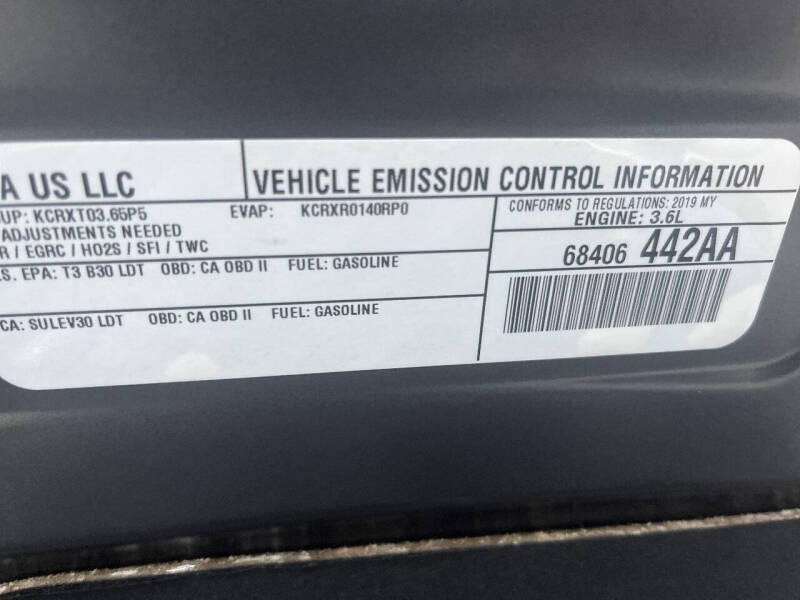 2019 Chrysler Pacifica Limited