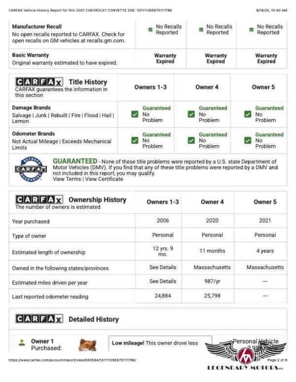 2007 Chevrolet Corvette