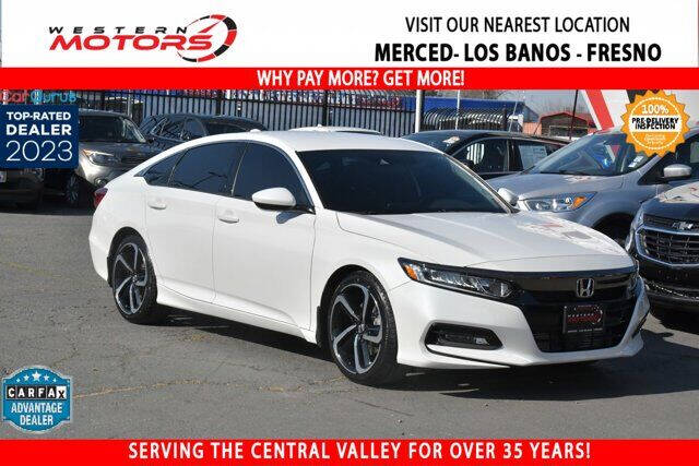 2020 Honda Accord for sale at Western Motors Los Banos in Los Banos CA