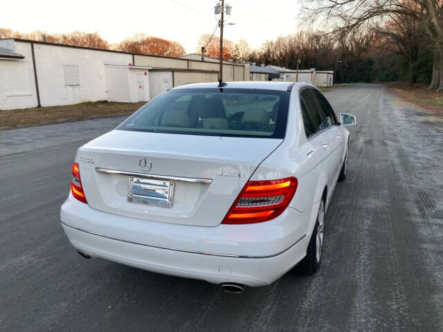 Used 2012 Mercedes-Benz C-Class C300 Luxury with VIN WDDGF8BB3CF894481 for sale in Charlotte, NC