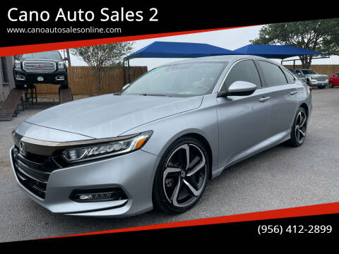 2020 Honda Accord for sale at Cano Auto Sales 2 in Harlingen TX